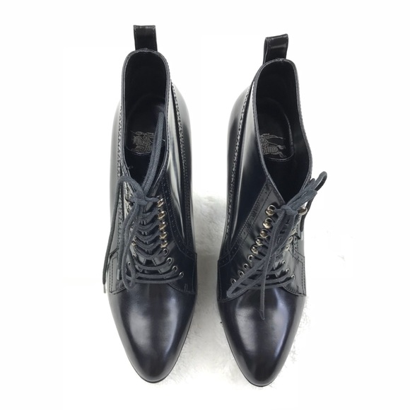 BURBERRY | Whitham 130mm Lace Up Boot - Picture 3 of 8